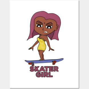 Skater Girl Posters and Art